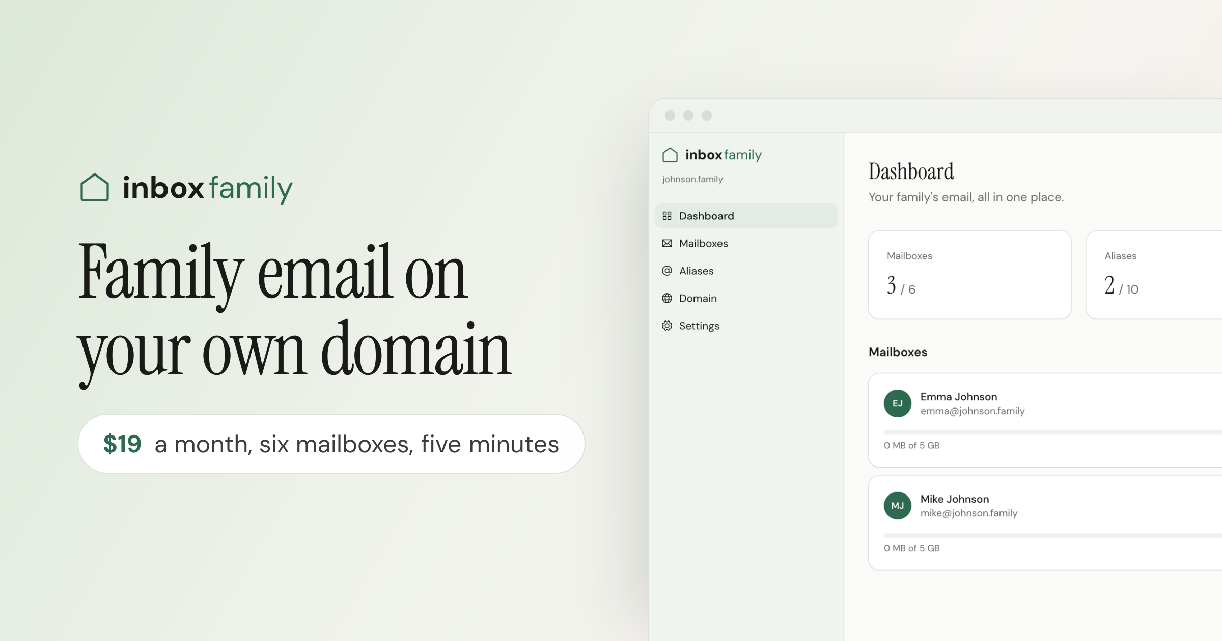 InboxFamily screenshot 1